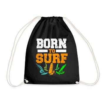 Planche à voile - Sac de sport léger - noir - Devant