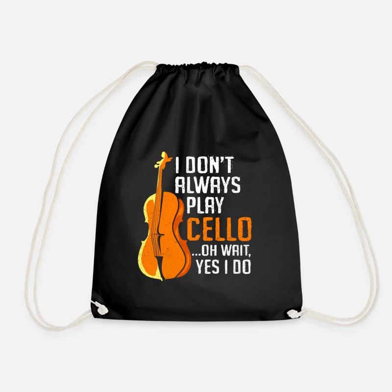 Cello - Turnbeutel - Schwarz
