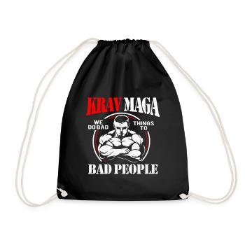 Krav Maga - Sac de sport léger - noir - Devant