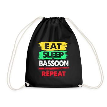 Basson - Sac de sport léger - noir - Devant