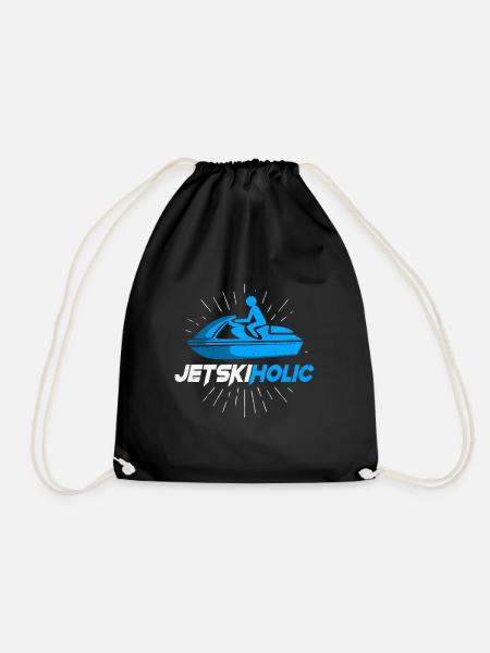 Jetski - Turnbeutel - Schwarz