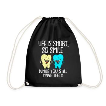 Dentist - Drawstring Bag - black - Front