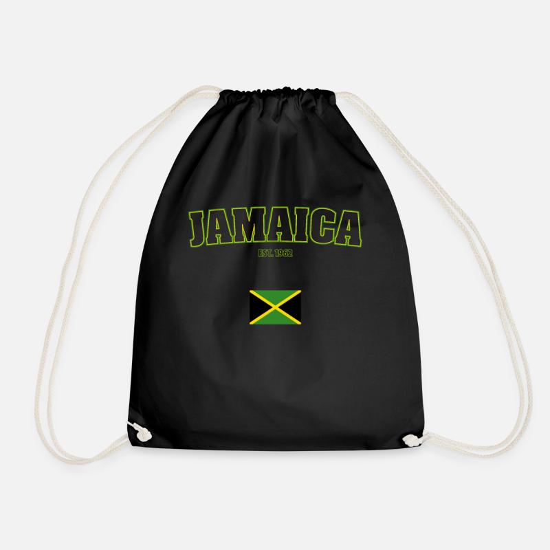 Jamaica EST 1962 - Turnbeutel - Schwarz