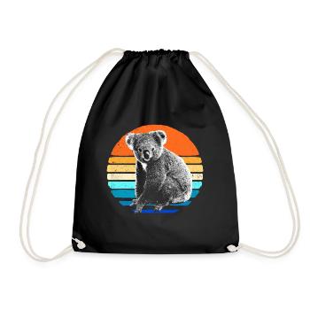 Koala - Sac de sport léger - noir - Devant