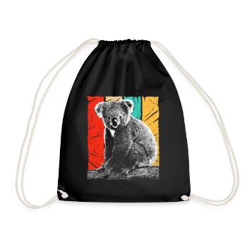 Koala - Sac de sport léger - noir - Devant