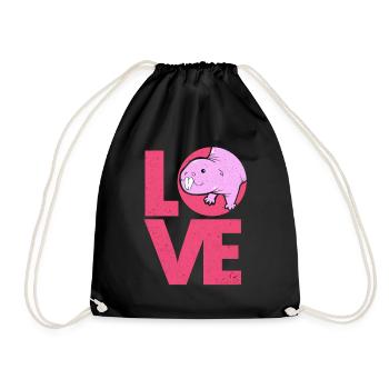 Mull nu - Sac de sport léger - noir - Devant