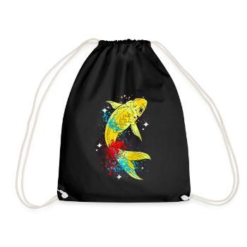 Koi - Sac de sport léger - noir - Devant
