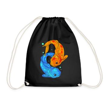 Koi - Sac de sport léger - noir - Devant