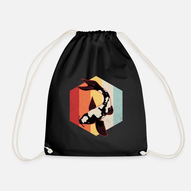 Koi - Turnbeutel - Schwarz