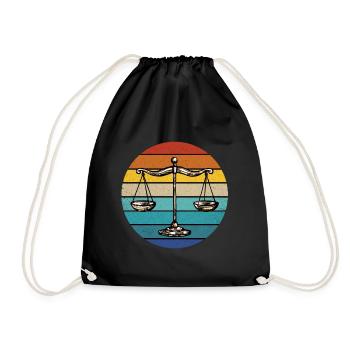Lawyer Lawyer Lawyer Lawyer Judge - Drawstring Bag - black - Front