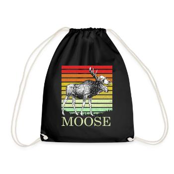 L’orignal - Sac de sport léger - noir - Devant