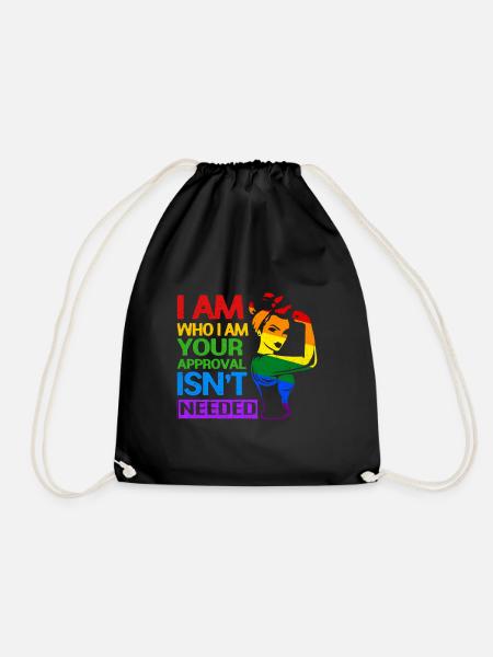 LGBT - Turnbeutel - Schwarz
