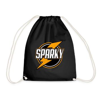 Électriciens - Sac de sport léger - noir - Devant