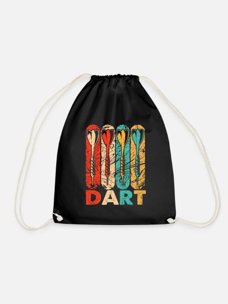 Dart - Turnbeutel - Schwarz