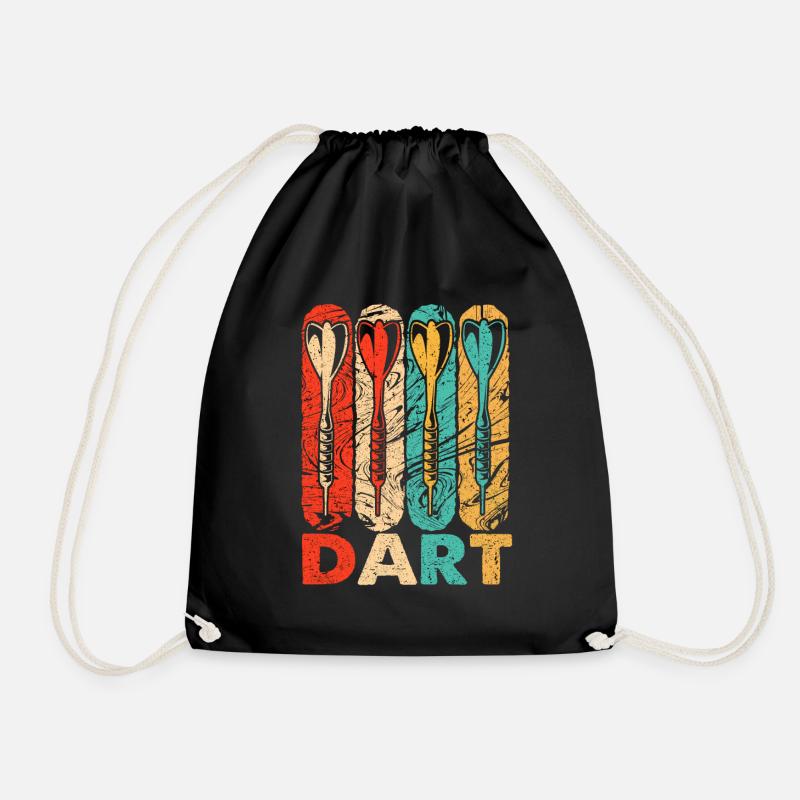 Dart - Turnbeutel - Schwarz