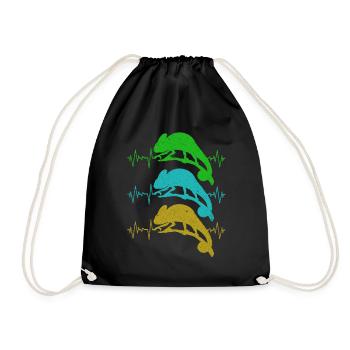 Caméléon - Sac de sport léger - noir - Devant