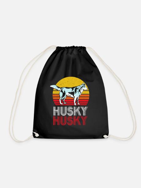 Husky - Turnbeutel - Schwarz