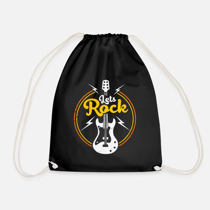 guitare - Sac de sport léger - noir