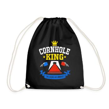 cornhole - Sac de sport léger - noir - Devant