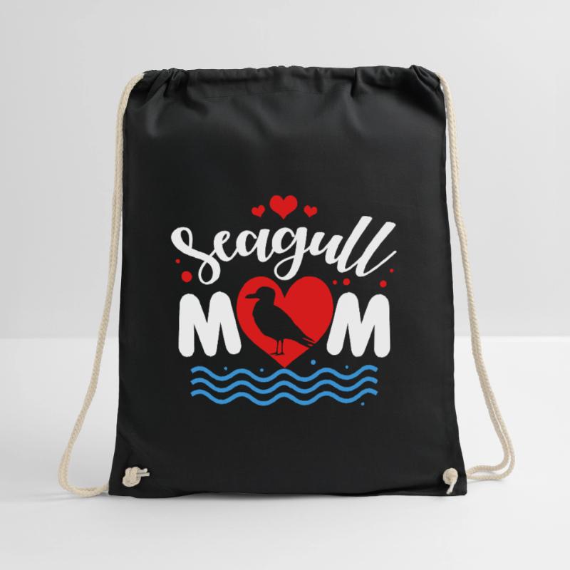 Möwe Geschenk Seevogel Moin Vogel Seeschwalbe Turnbeutel