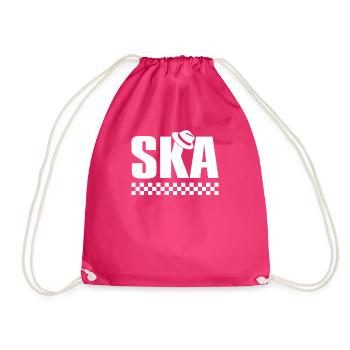 Ska Music Reggae Tea - Sac de sport léger - fuchsia - Devant