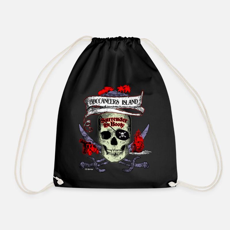 P.D. Moreno Buccaneers Island Pirat - Turnbeutel - Schwarz