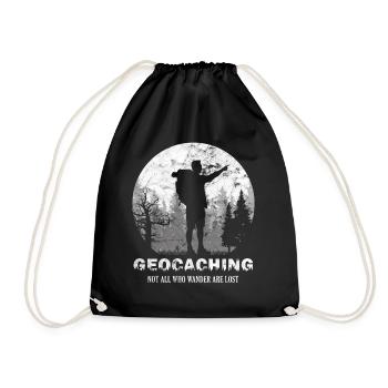 Géocache extérieure - Sac de sport léger - noir - Devant