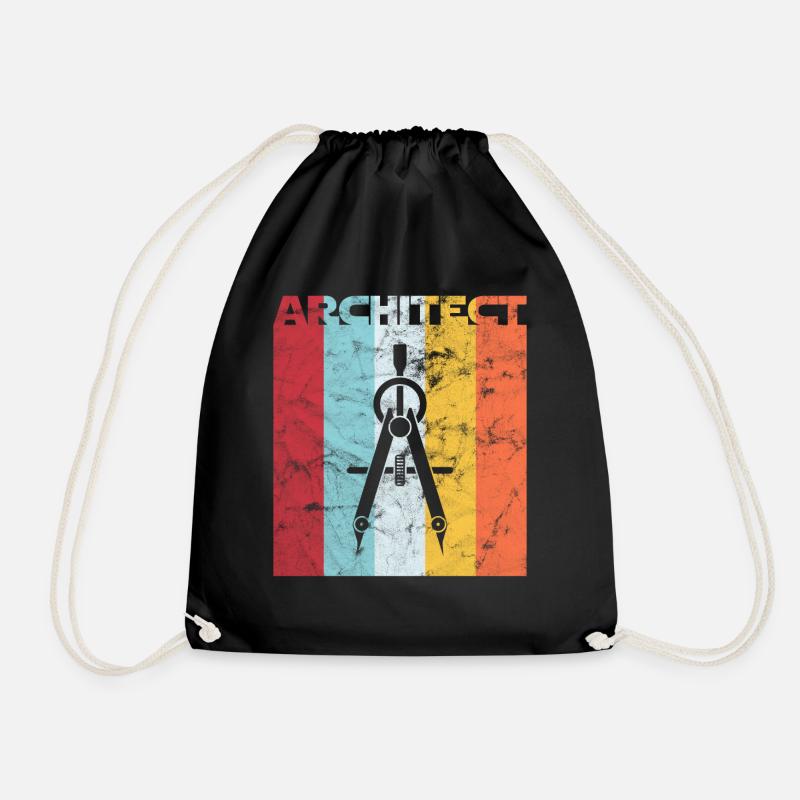 Architekt - Turnbeutel - Schwarz