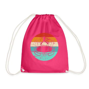 trampoline - Sac de sport léger - fuchsia - Devant