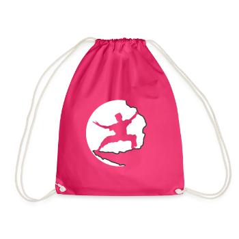 combattant - Sac de sport léger - fuchsia - Devant