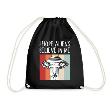 Alien - Turnbeutel - Schwarz - Vorne