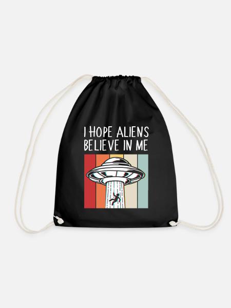 Alien - Turnbeutel - Schwarz