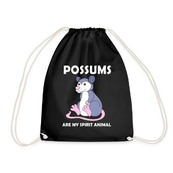 Opossum - Sac de sport léger - noir - Devant
