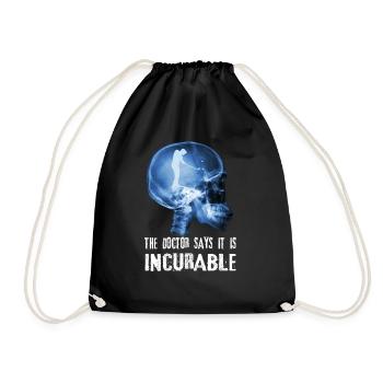 Golf Le docteur dit que c'est incurable - Sac de sport léger - noir - Devant