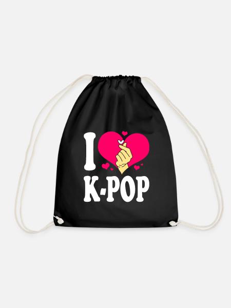K-Pop - Sac de sport léger - noir
