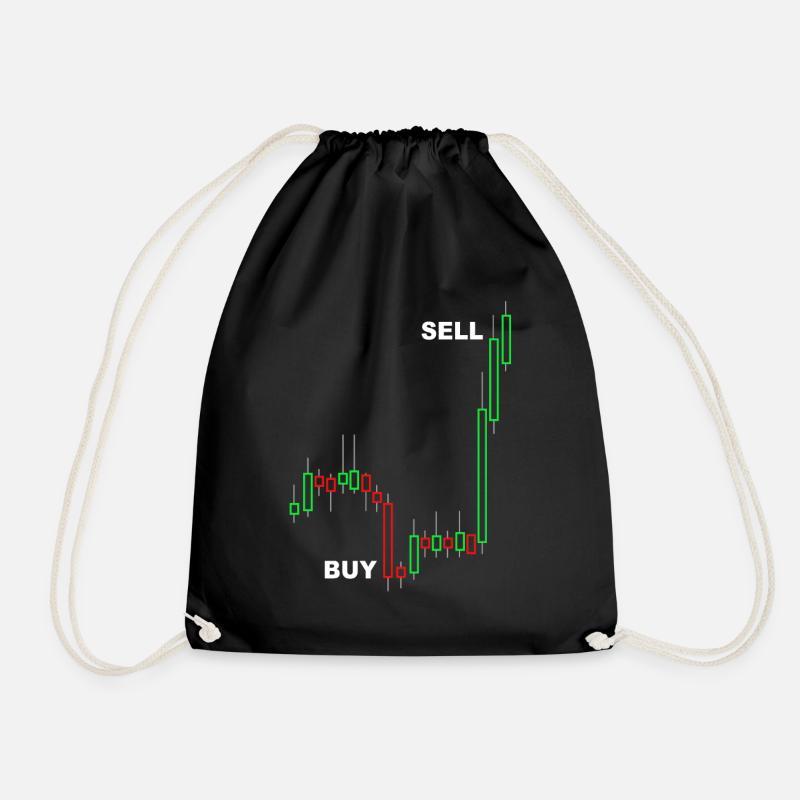 Börse - Turnbeutel - Schwarz