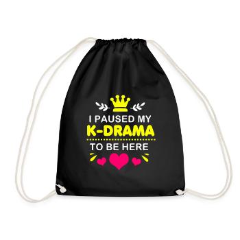 K-Pop Kdrama - Sac de sport léger - noir - Devant