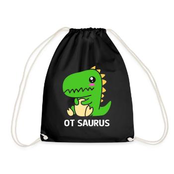 Therapy Therapist Occupational Therapy - Drawstring Bag - black - Front