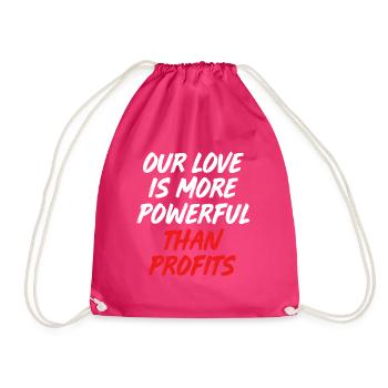 Kommunismus Karl Marx Sozialismus Kapital - Turnbeutel - Fuchsia - Vorne