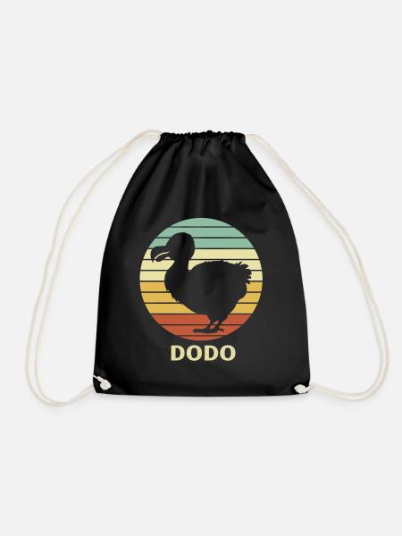Dodo - Turnbeutel - Schwarz