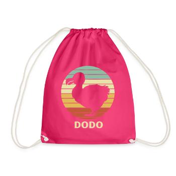 Dodo - Turnbeutel - Fuchsia - Vorne