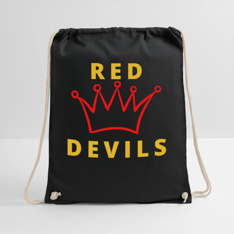 Red Devils Drawstring Bag
