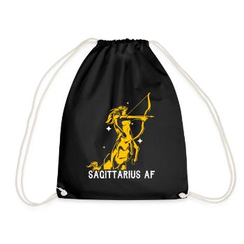 Tireurs Signes du zodiaque - Sac de sport léger - noir - Devant