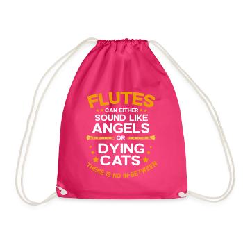 Flûte - Sac de sport léger - fuchsia - Devant