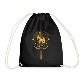 Legio XXI Rapax - Roman Legion - Drawstring Bag - black - Front