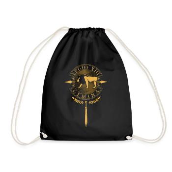 Legio XIII Gemina - Roman Legion - Drawstring Bag - black - Front