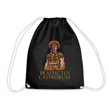 Römischer Offizier - Praefectus castrorum - Turnbeutel - Schwarz - Vorne