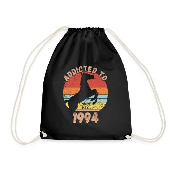Anniversaire Équitation Mai 1994 - Sac de sport léger - noir - Devant