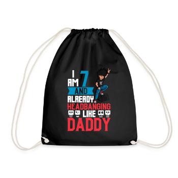 I' - Young Rocker - Drawstring Bag - black - Front