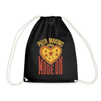 Pizza Making Mode On - Pizza Baker - Sac de sport léger - noir - Devant
